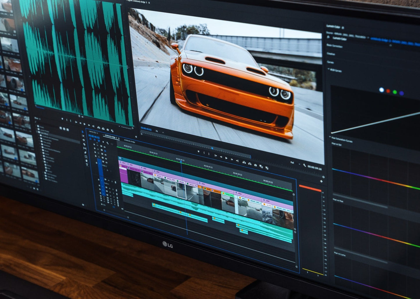 Dodge challenger Raw Video Footage