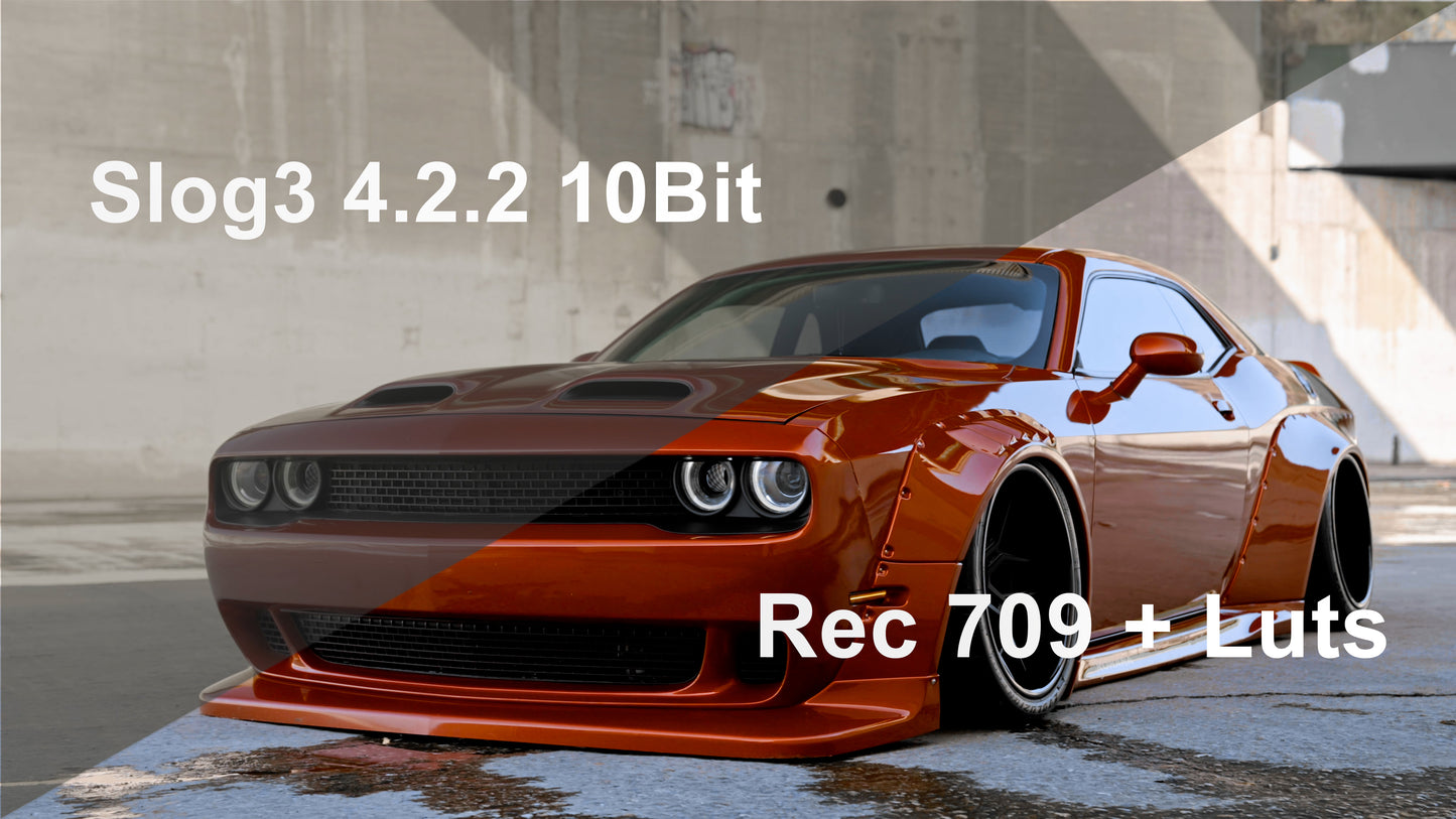 Dodge challenger Raw Video Footage